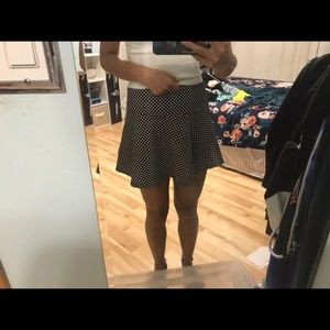 Polka dot skirt